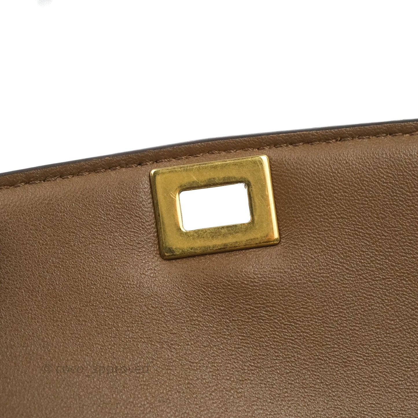 Celine Small Classic Box Flap Caramel Calfskin