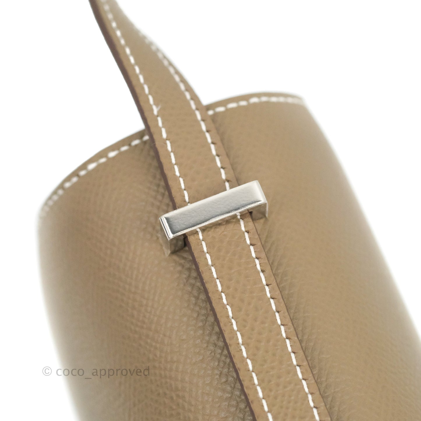 Hermès Constance Mini 18cm Etoupe Epsom Palladium Hardware
