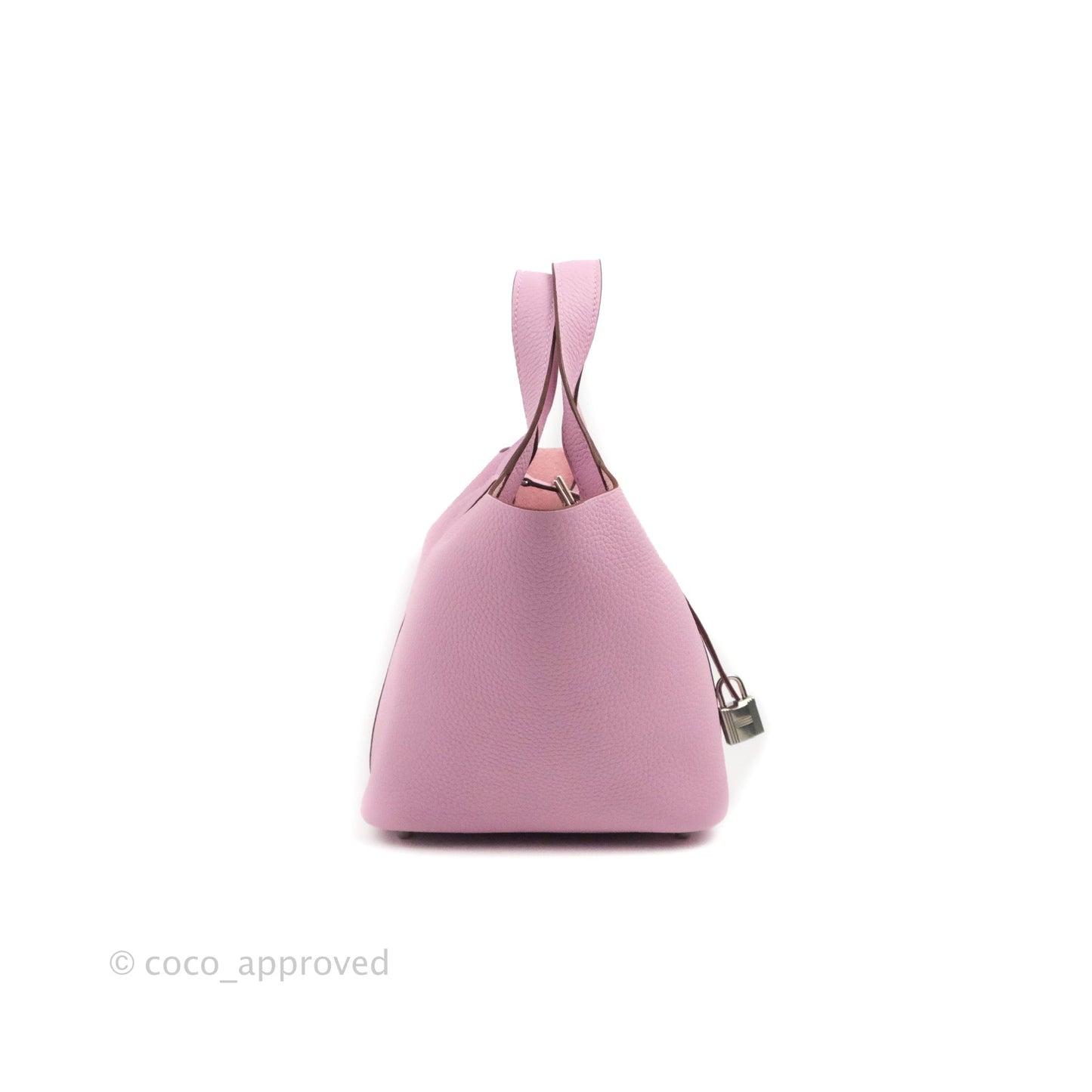 Hermès Picotin Lock 18 Mauve Sylvestre Taurillon Clemence Palladium Hardware