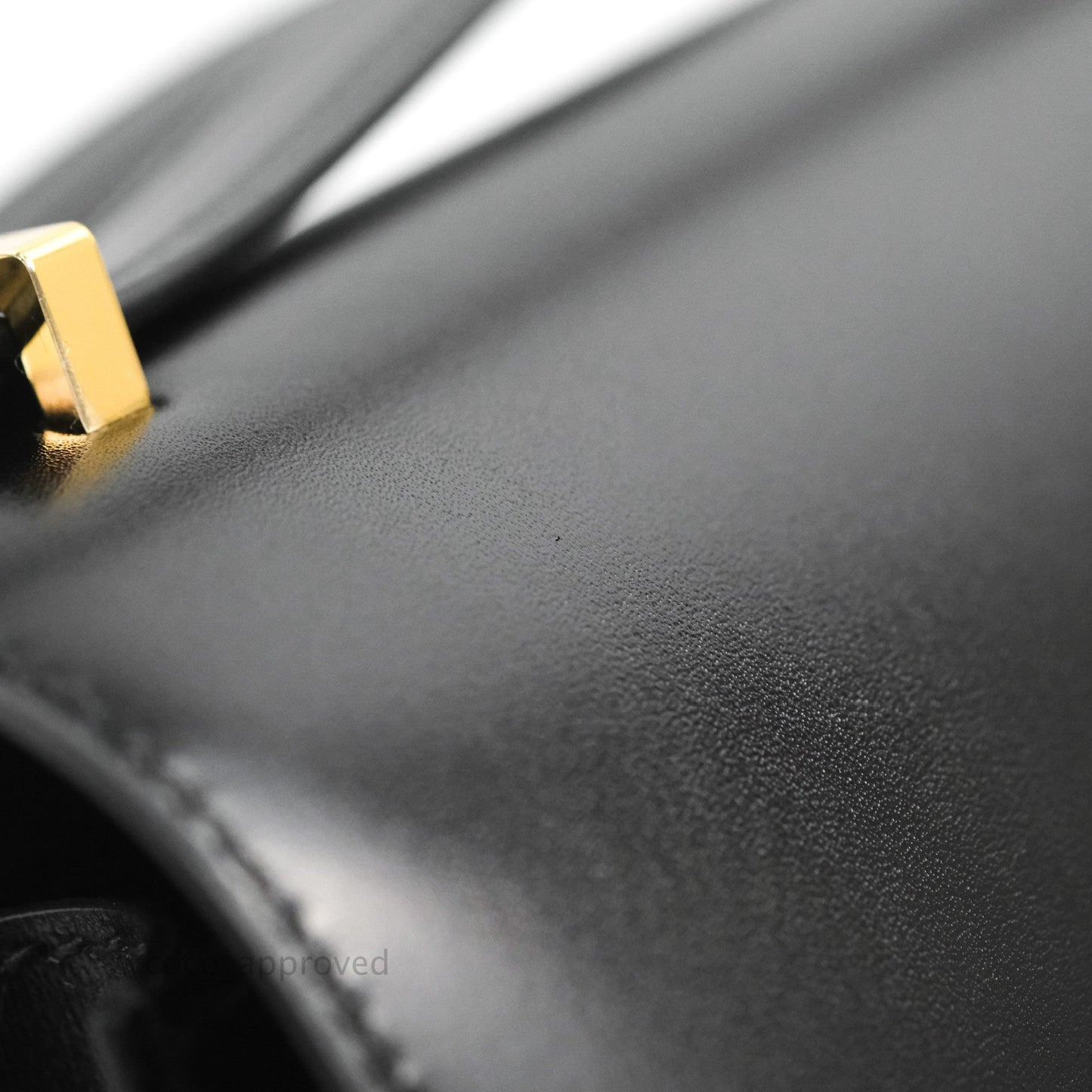 Hermès Constance Mini 18cm Black Box Leather Gold Hardware