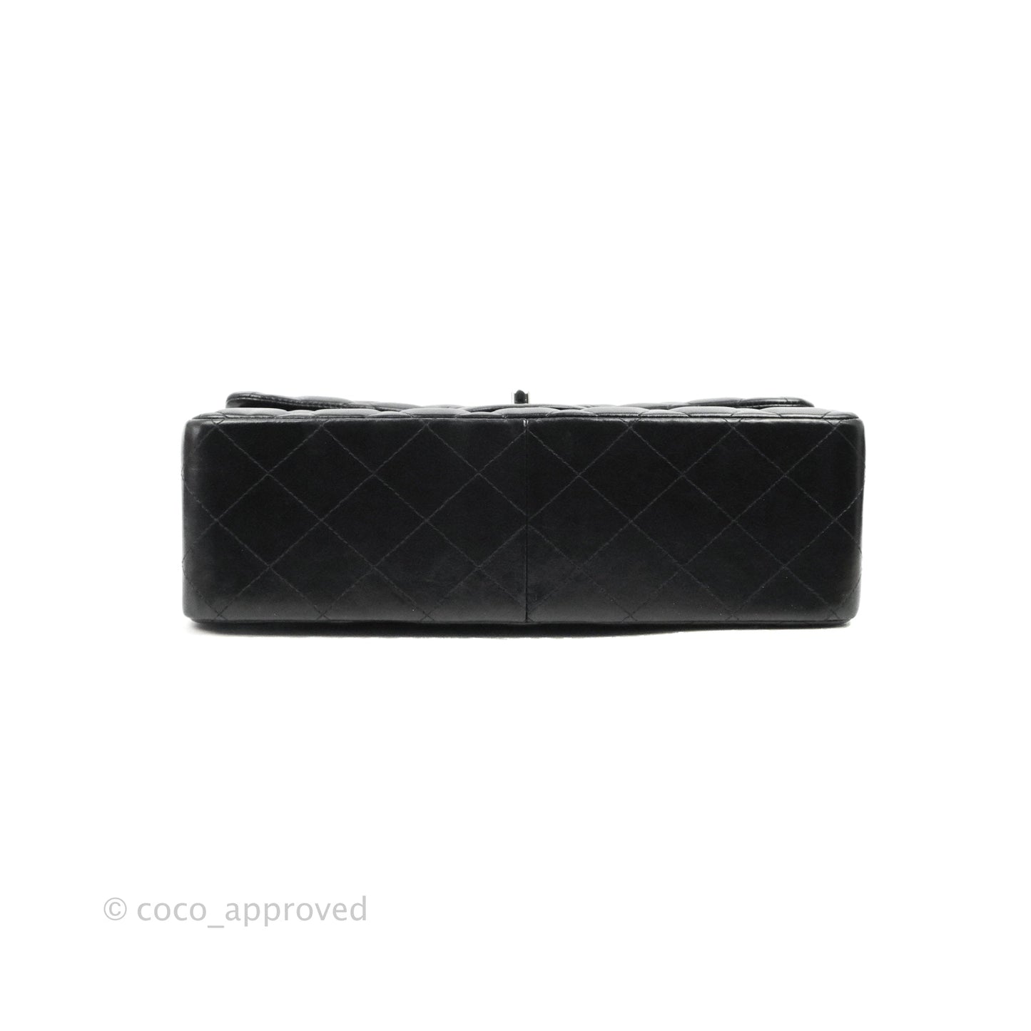 Chanel Jumbo Double Flap Black Lambskin Silver Hardware⁣⁣