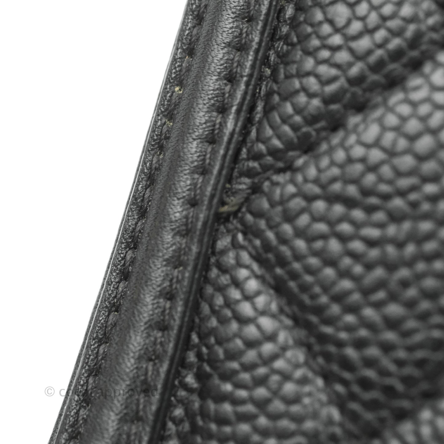 Chanel Quilted Small CC Filigree Flap Black Caviar