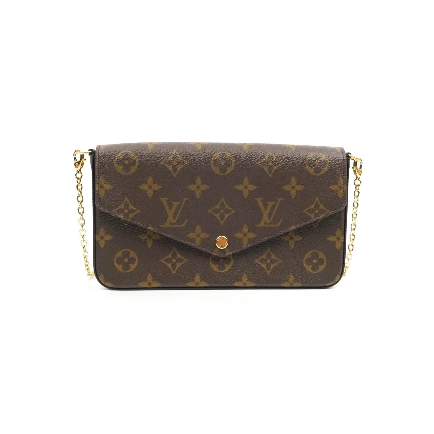 Louis Vuitton Félicie Pochette Monogram Canvas Fuchsia Pink