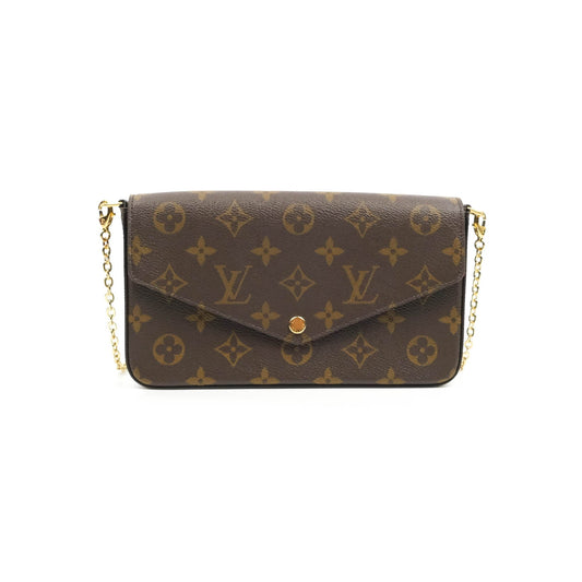 Louis Vuitton Félicie Pochette Monogram Canvas Fuchsia Pink