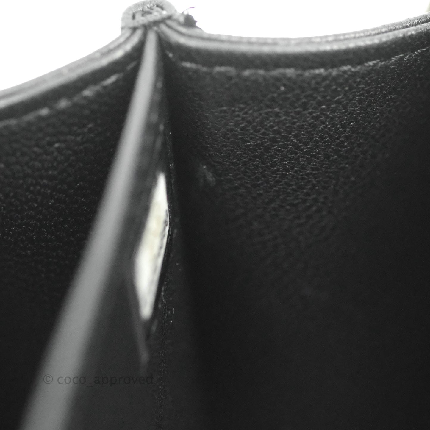 Chanel Mini Quilted Camera Case Black Lambskin Silver Hardware