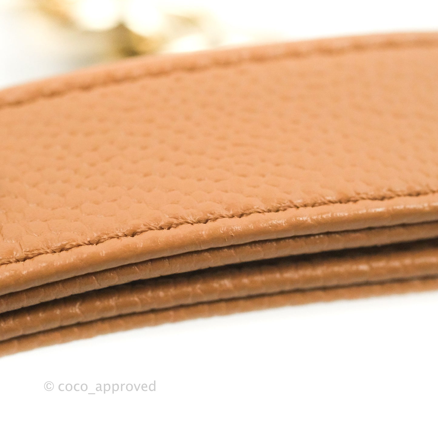 Chanel Quilted Medium Boy Caramel Caviar Gold Hardware