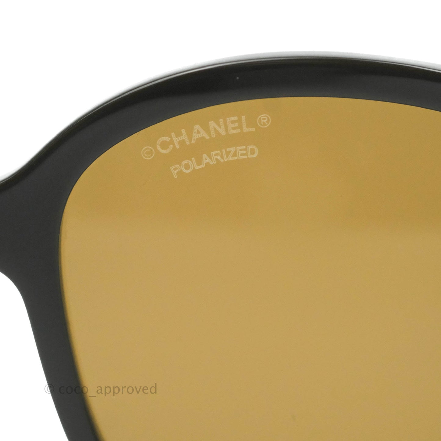 Chanel Pantos Brown Polarized Sunglasses