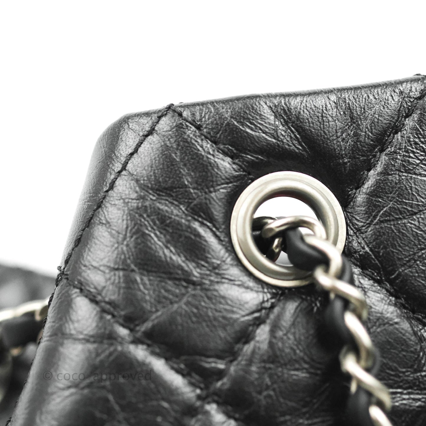 Chanel Small Gabrielle Backpack Black Aged Calfskin