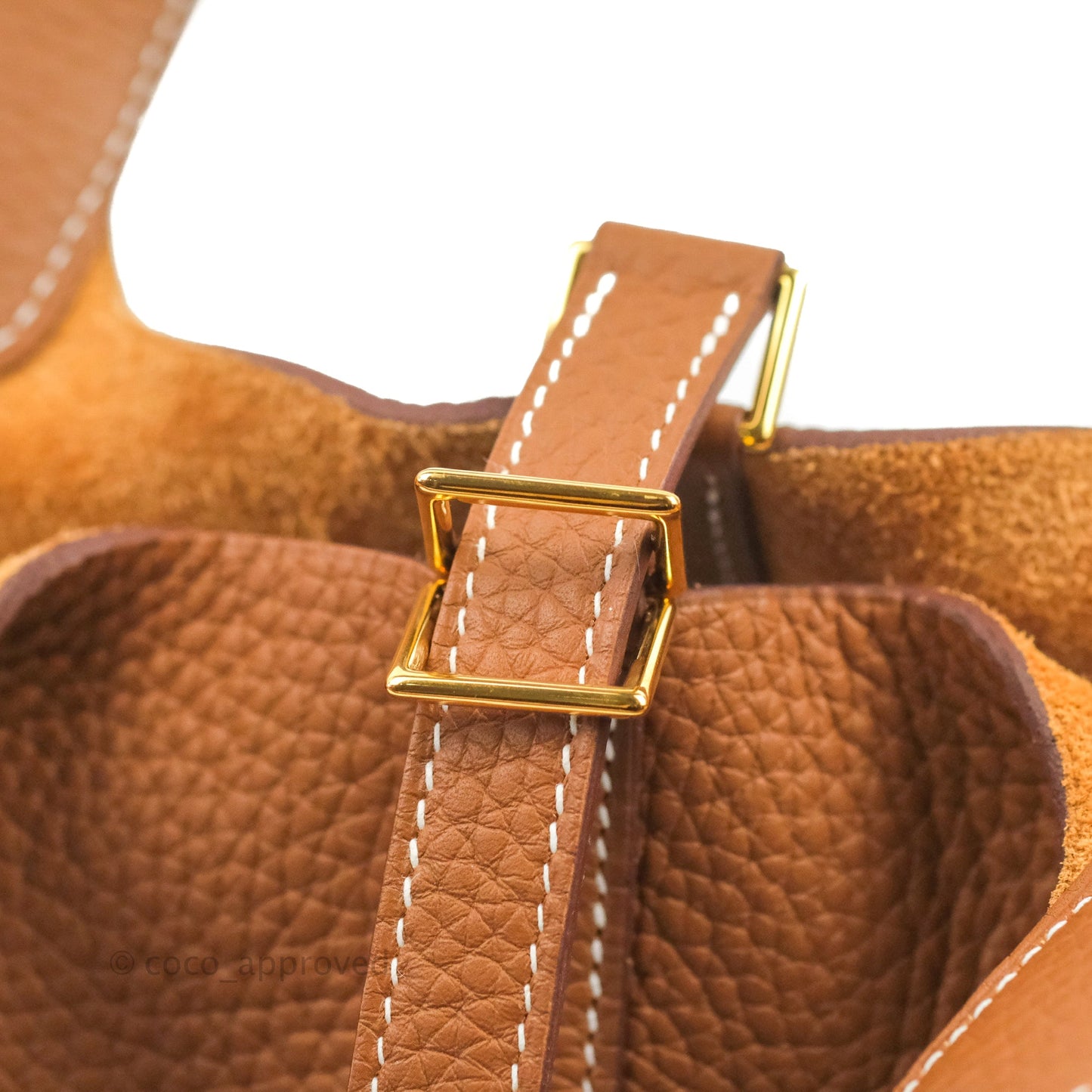 Hermès Picotin Lock 18 PM Gold Clemence Gold Hardware