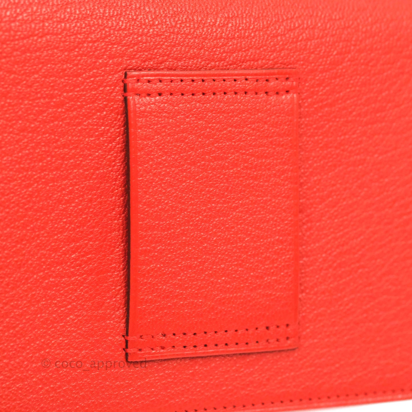 Hermès Roulis Slim Wallet Capucine Palladium Hardware