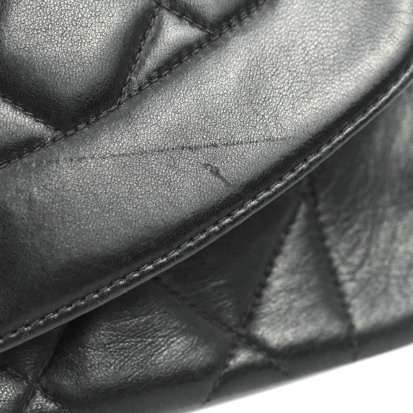 Chanel Vintage Small Classic Diana Flap Bag Black Lambskin 24K Gold Hardware