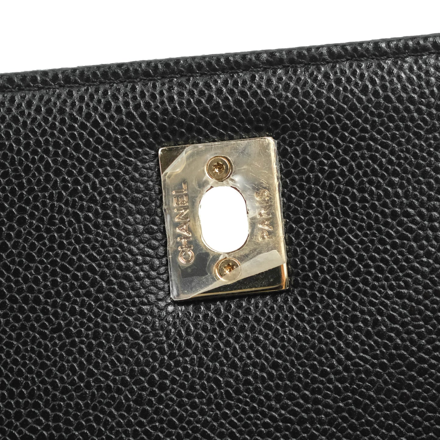 Chanel Quilted Small Business Affinity Flap Black Caviar Gold Hardware