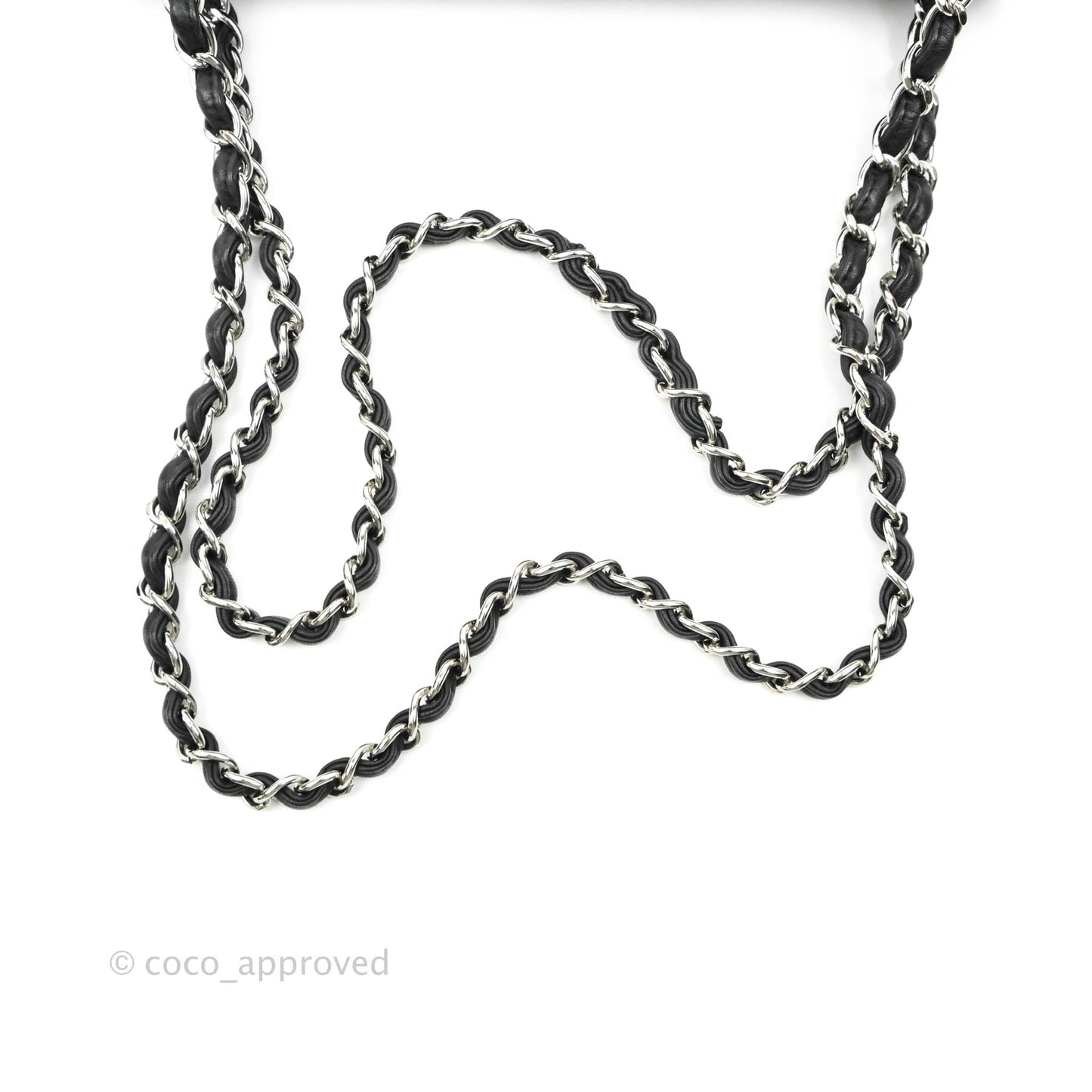 Chanel Jumbo Double Flap Black Lambskin Silver Hardware⁣⁣