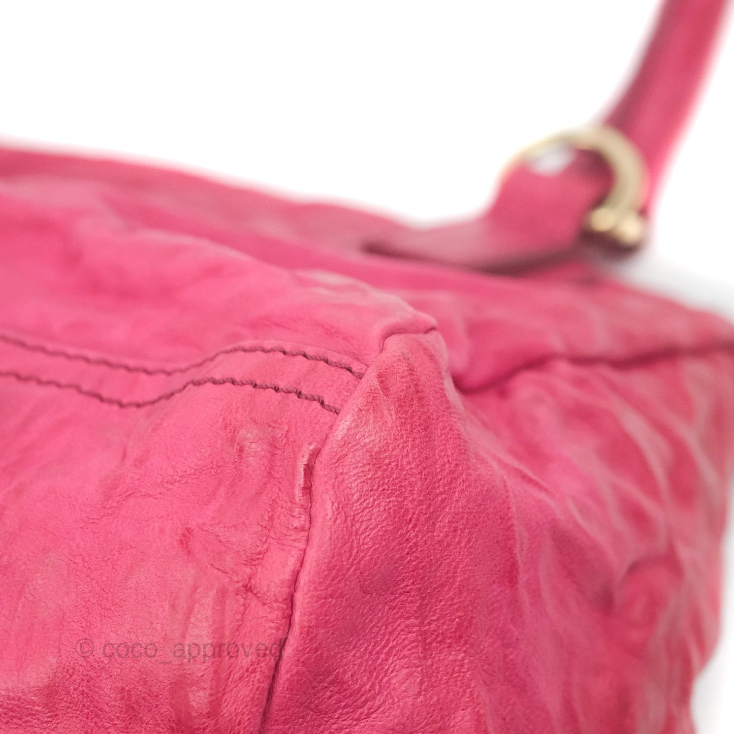 Givenchy Pandora Bag Dark Pink Crinkled Leather
