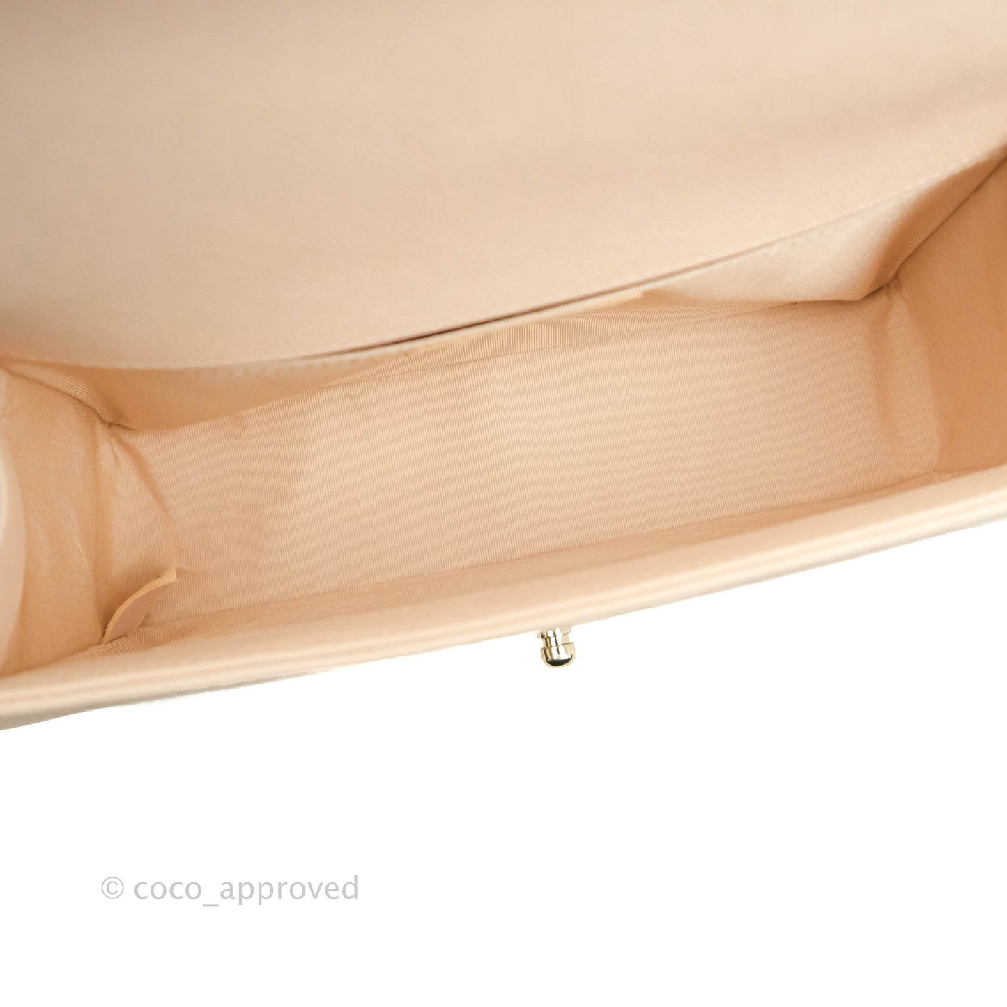 Chanel Quilted Medium Boy Light Pink Beige Caviar Gold Hardware 20A