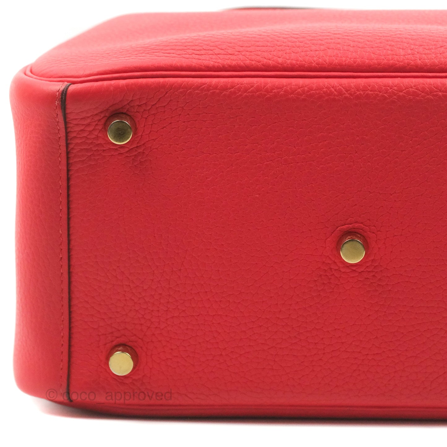 Hermès Lindy 26 Rouge de Coeur Clemence Gold Hardware