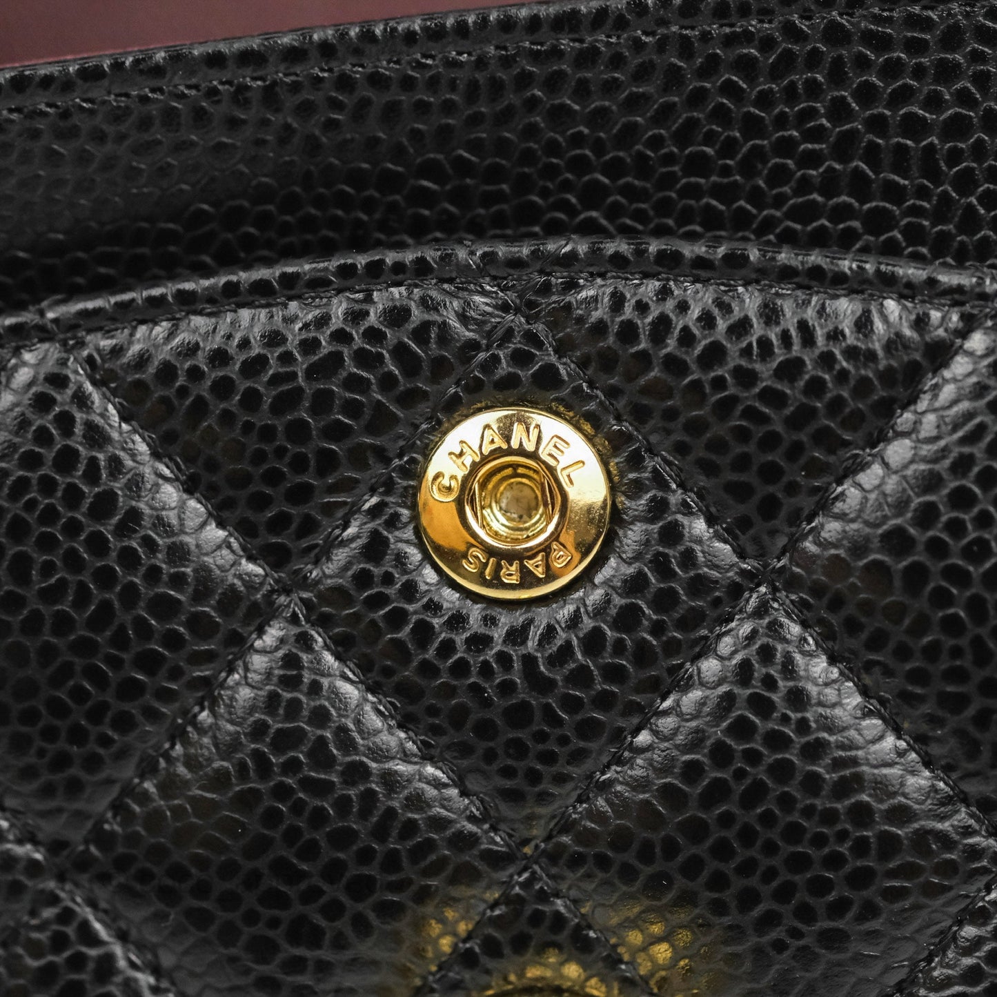 Chanel Small Classic Quilted Flap Black Caviar Gold Hardware
