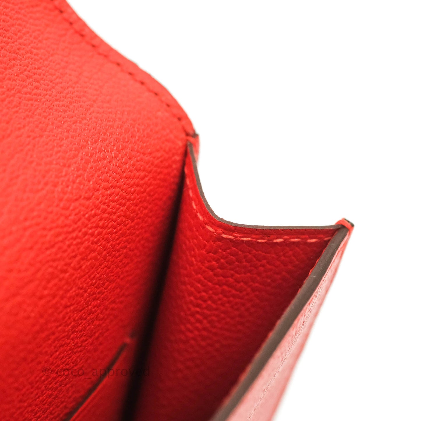 Hermès Roulis Slim Wallet Capucine Palladium Hardware