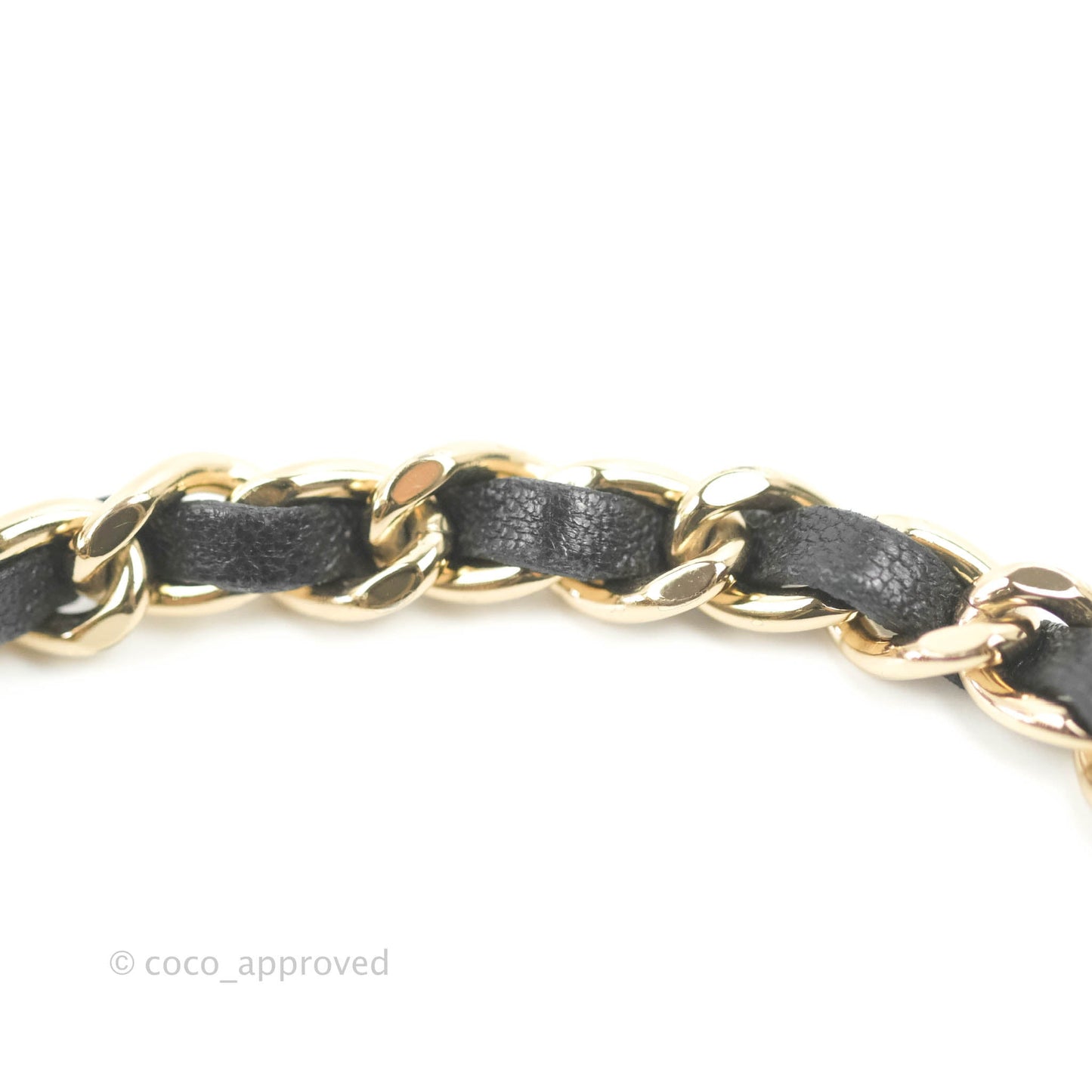 Chanel Classic Vanity with Chain Black Lambskin Gold Hardware