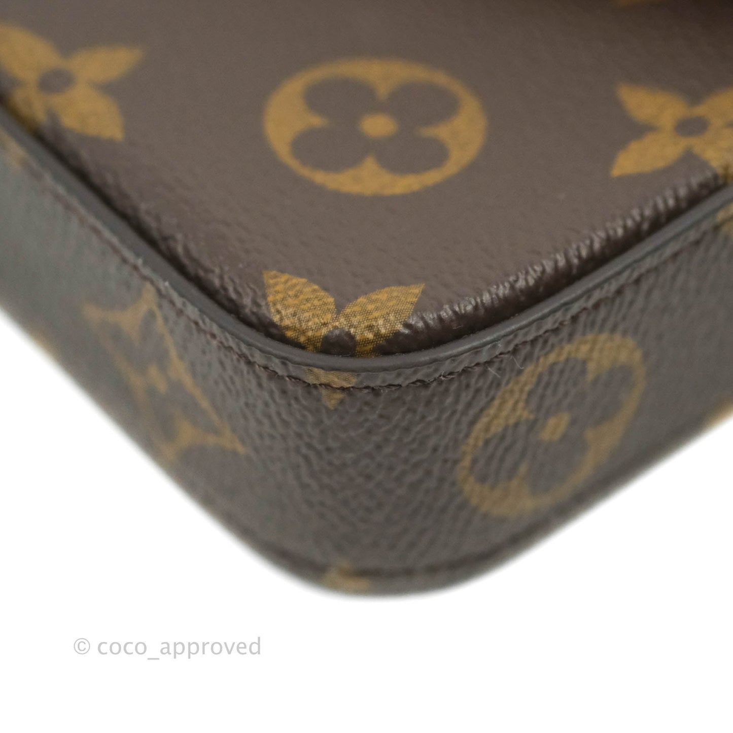 Louis Vuitton Félicie Pochette Monogram Canvas Fuchsia Pink