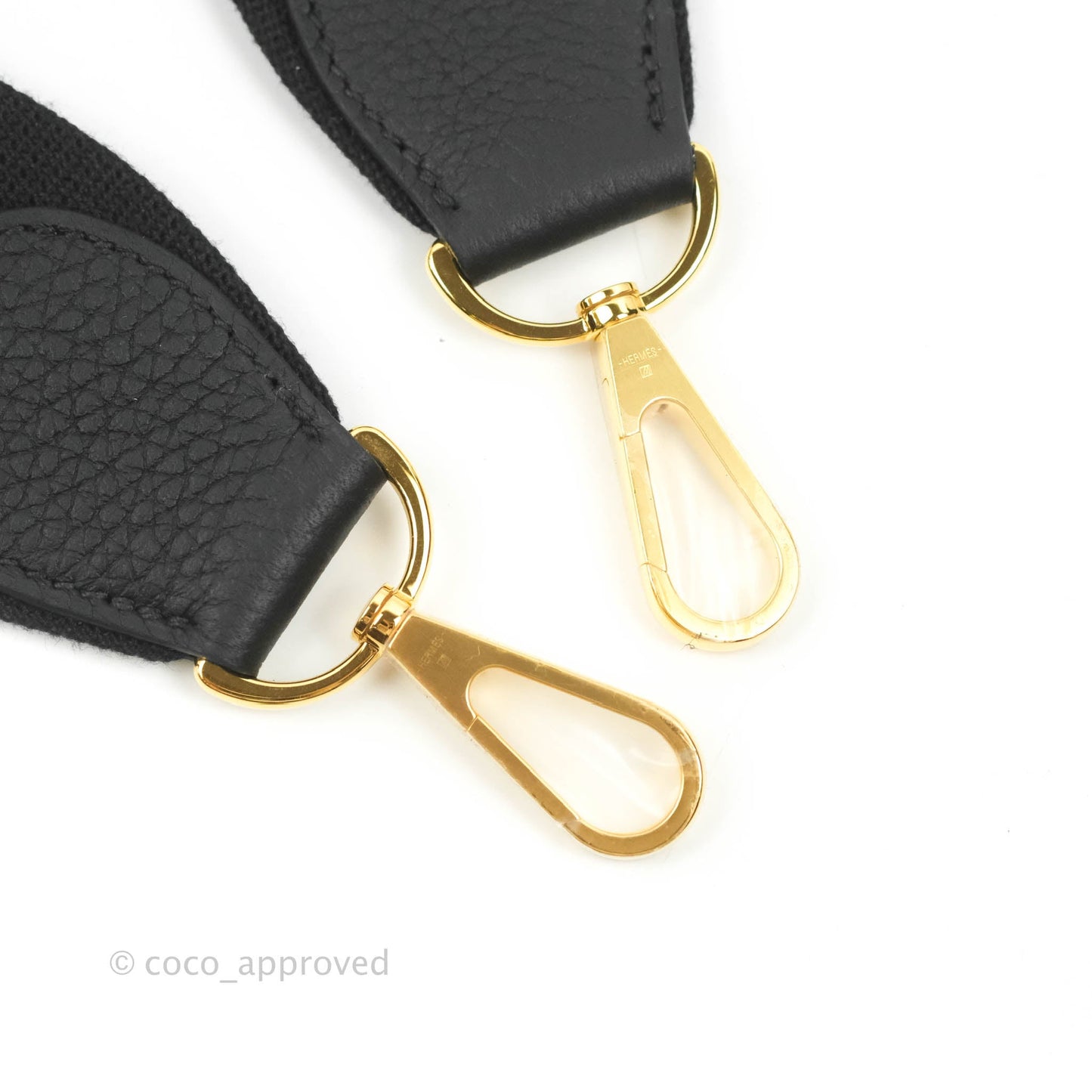 Hermes Evelyne III 29 Black Clemence Gold Hardware