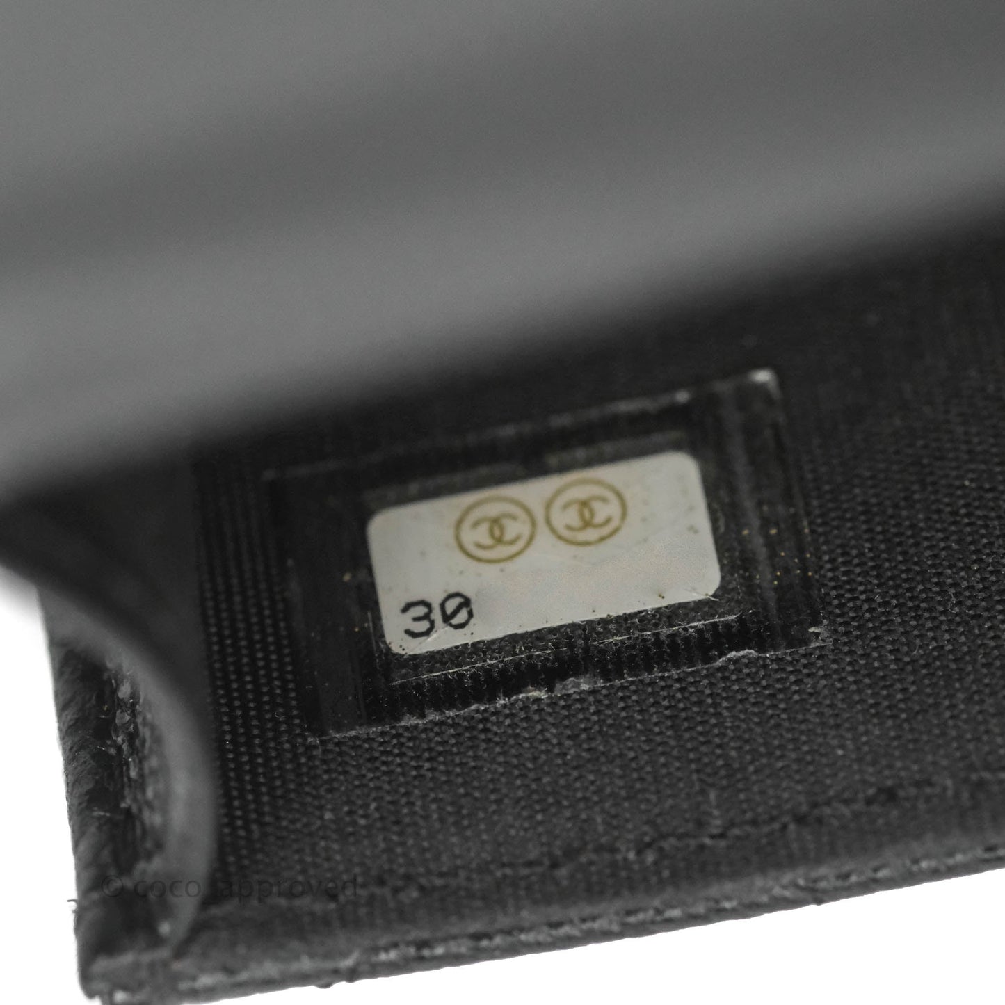 Chanel Quilted So Black Phone Holder Incognito Hardware