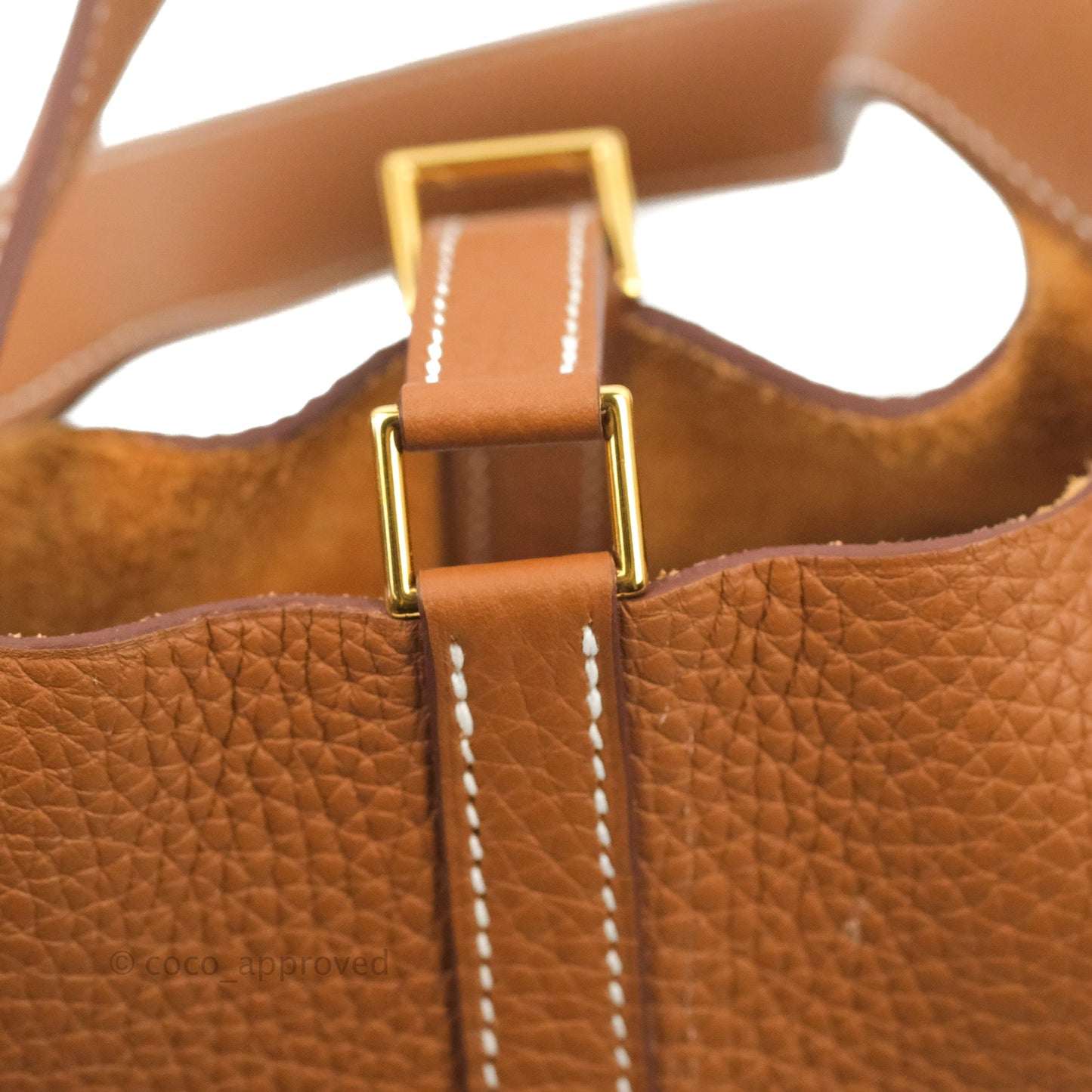 Hermès Picotin Lock 18 PM Gold Clemence Gold Hardware