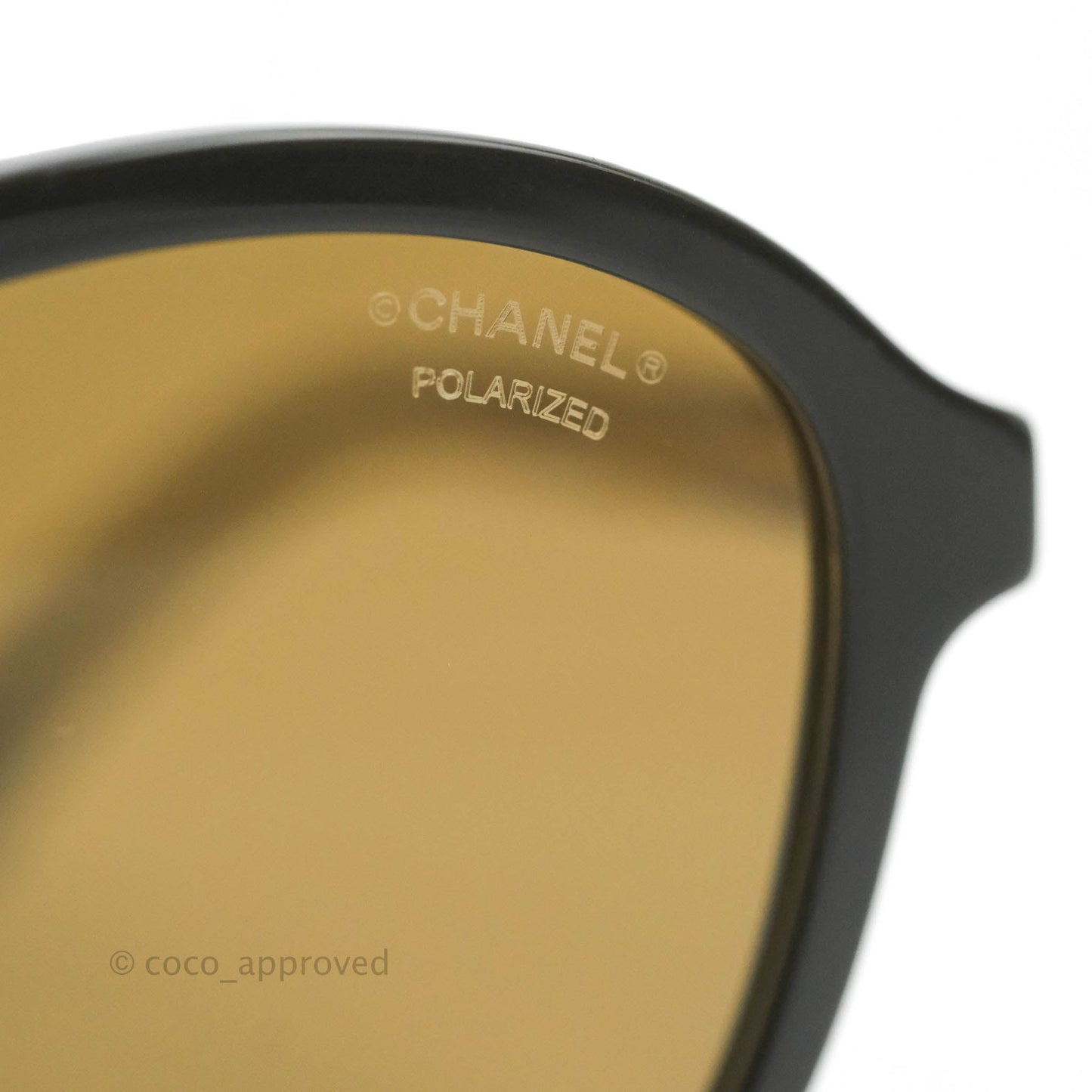 Chanel Pantos Brown Polarized Sunglasses