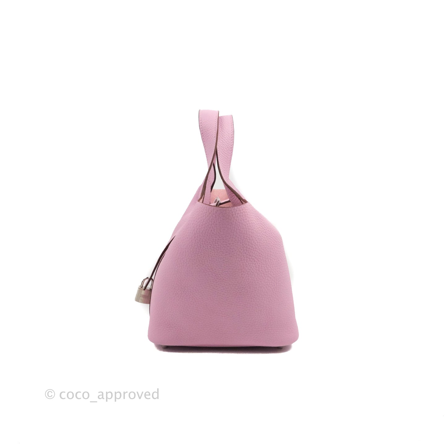Hermès Picotin Lock 18 Mauve Sylvestre Taurillon Clemence Palladium Hardware
