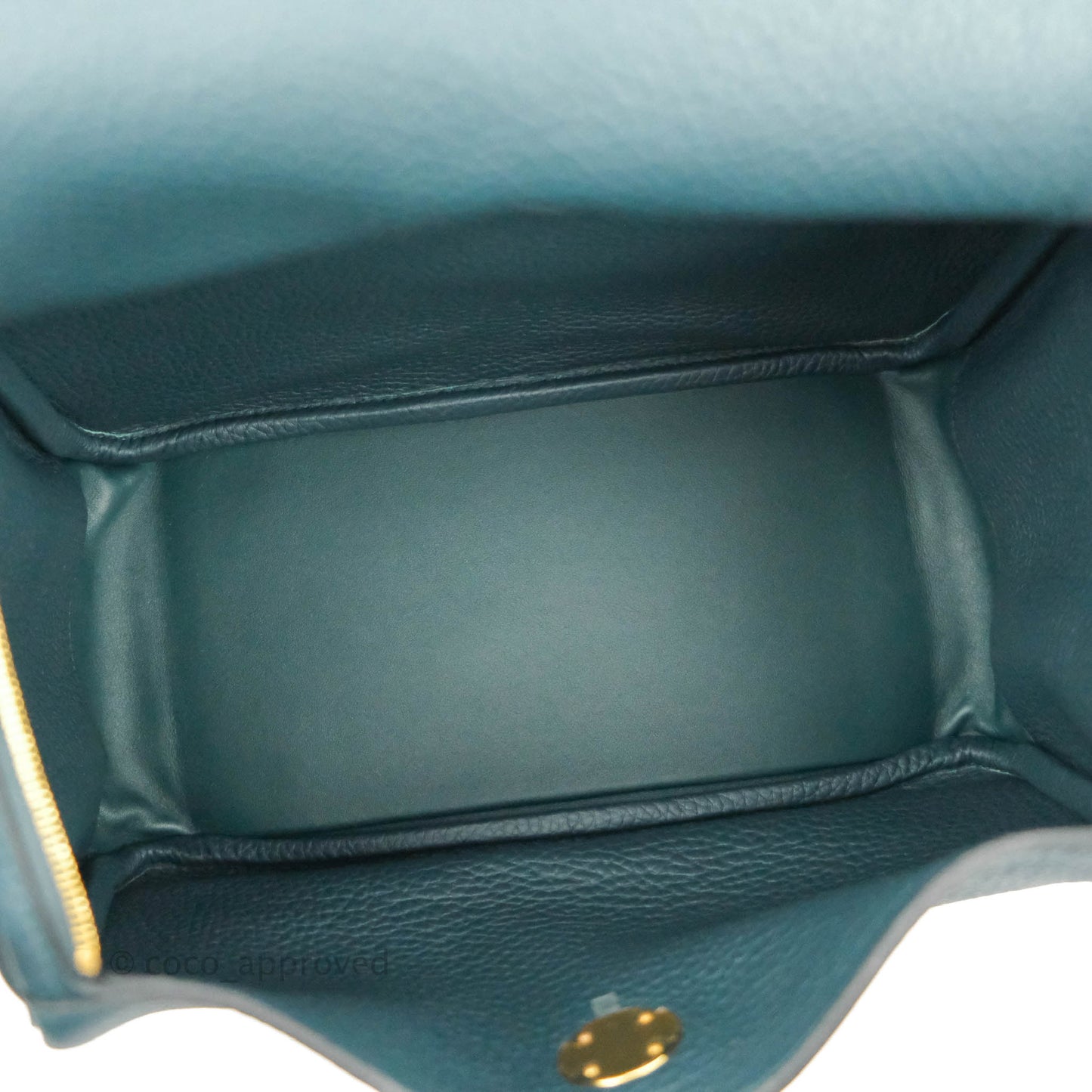 Hermès Lindy 26 Vert Cypress Clemence Gold Hardware