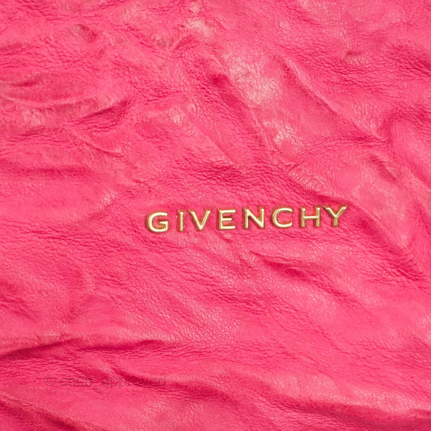 Givenchy Pandora Bag Dark Pink Crinkled Leather