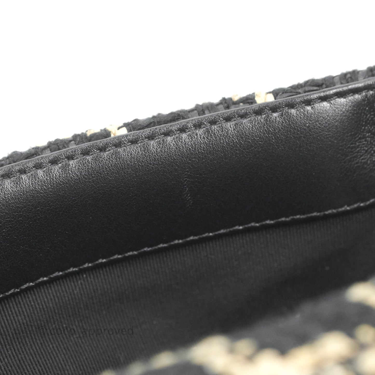 Chanel 19 Small Tweed Black Beige Mixed Hardware