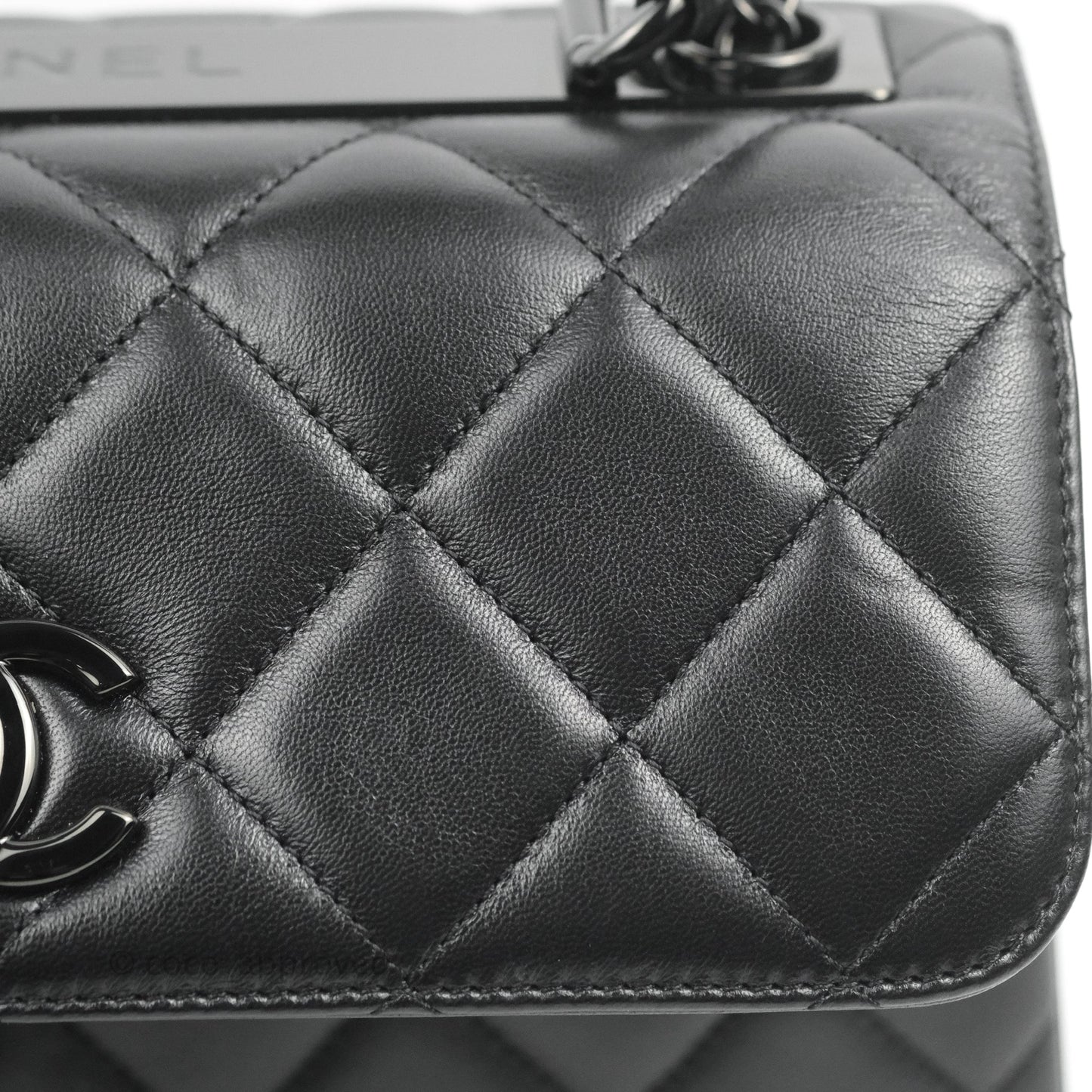 Chanel Trendy CC Small So Black Lambskin