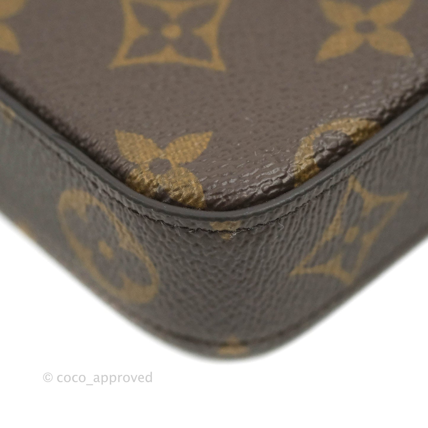Louis Vuitton Félicie Pochette Monogram Canvas Fuchsia Pink
