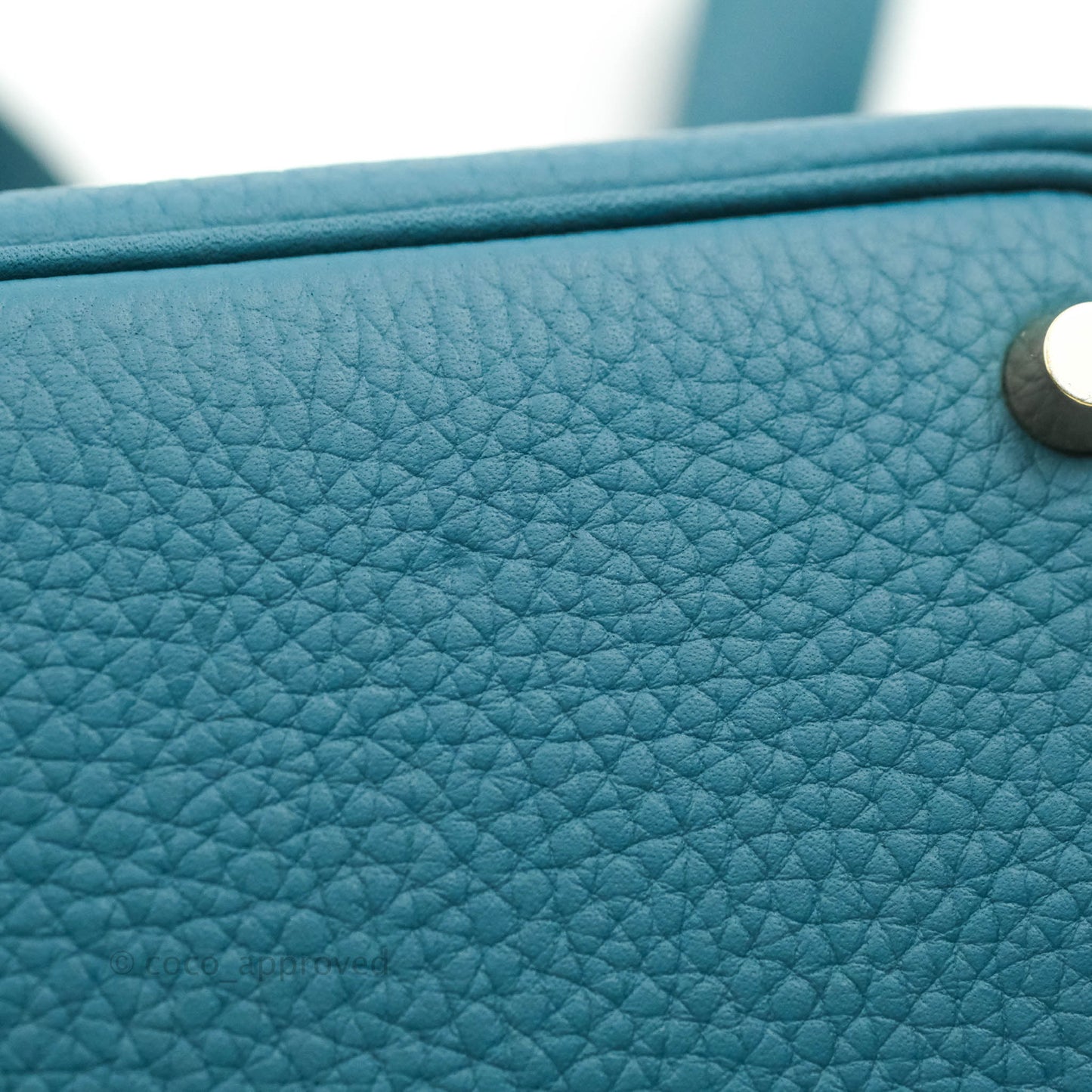 Hermès Clemence Picotin Lock 18 Vert Bosphore Gold Hardware