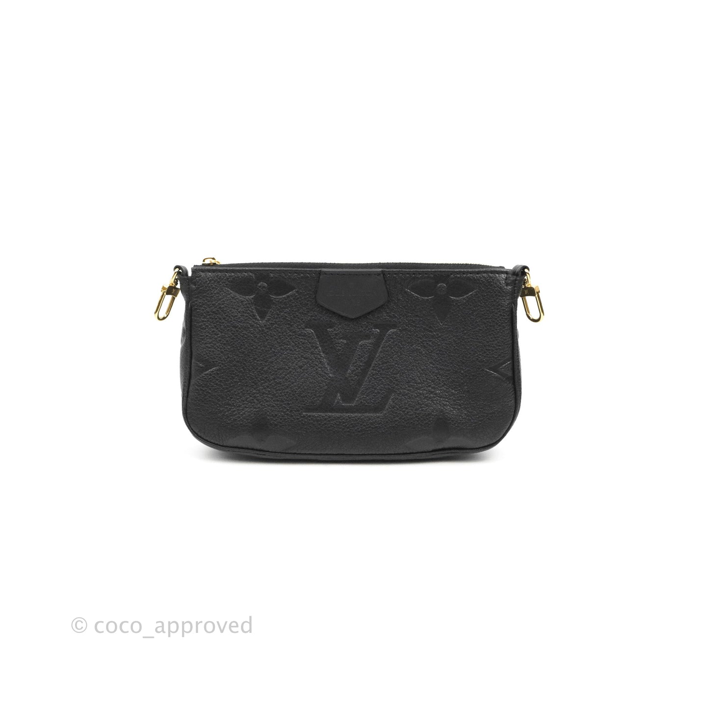 Louis Vuitton Multi Pochette Accessories Monogram Empreinte Black