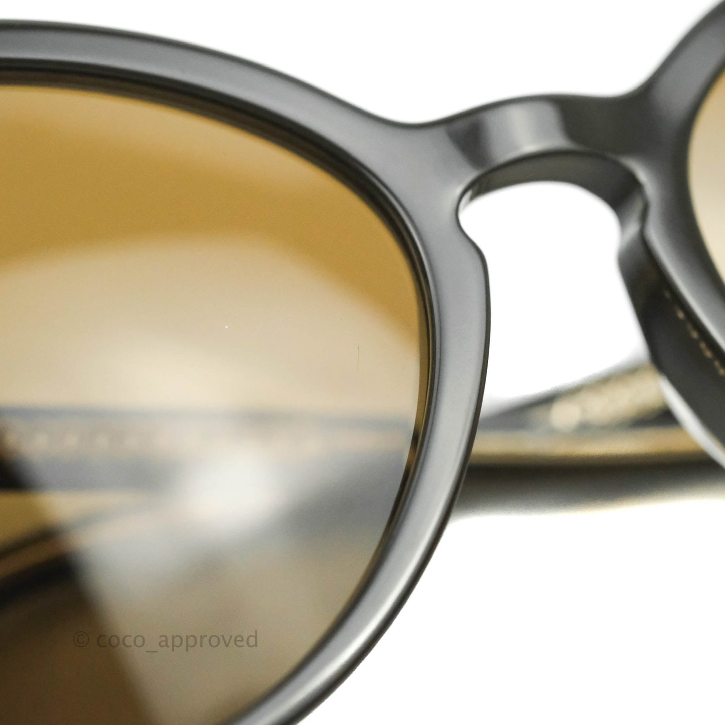 Chanel Pantos Brown Polarized Sunglasses