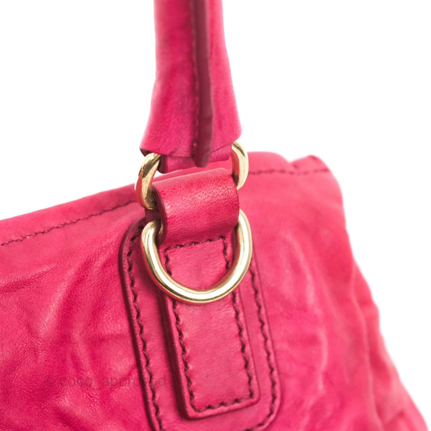 Givenchy Pandora Bag Dark Pink Crinkled Leather