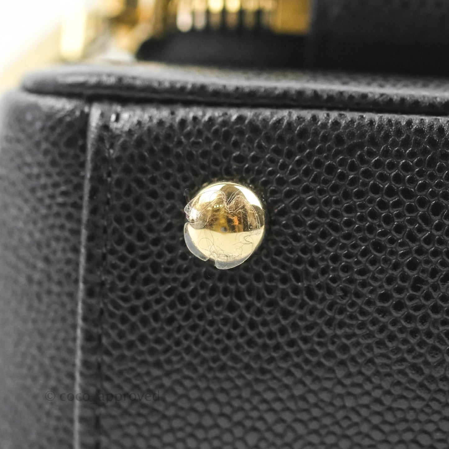 Chanel Quilted Small Business Affinity Flap Black Caviar Gold Hardware