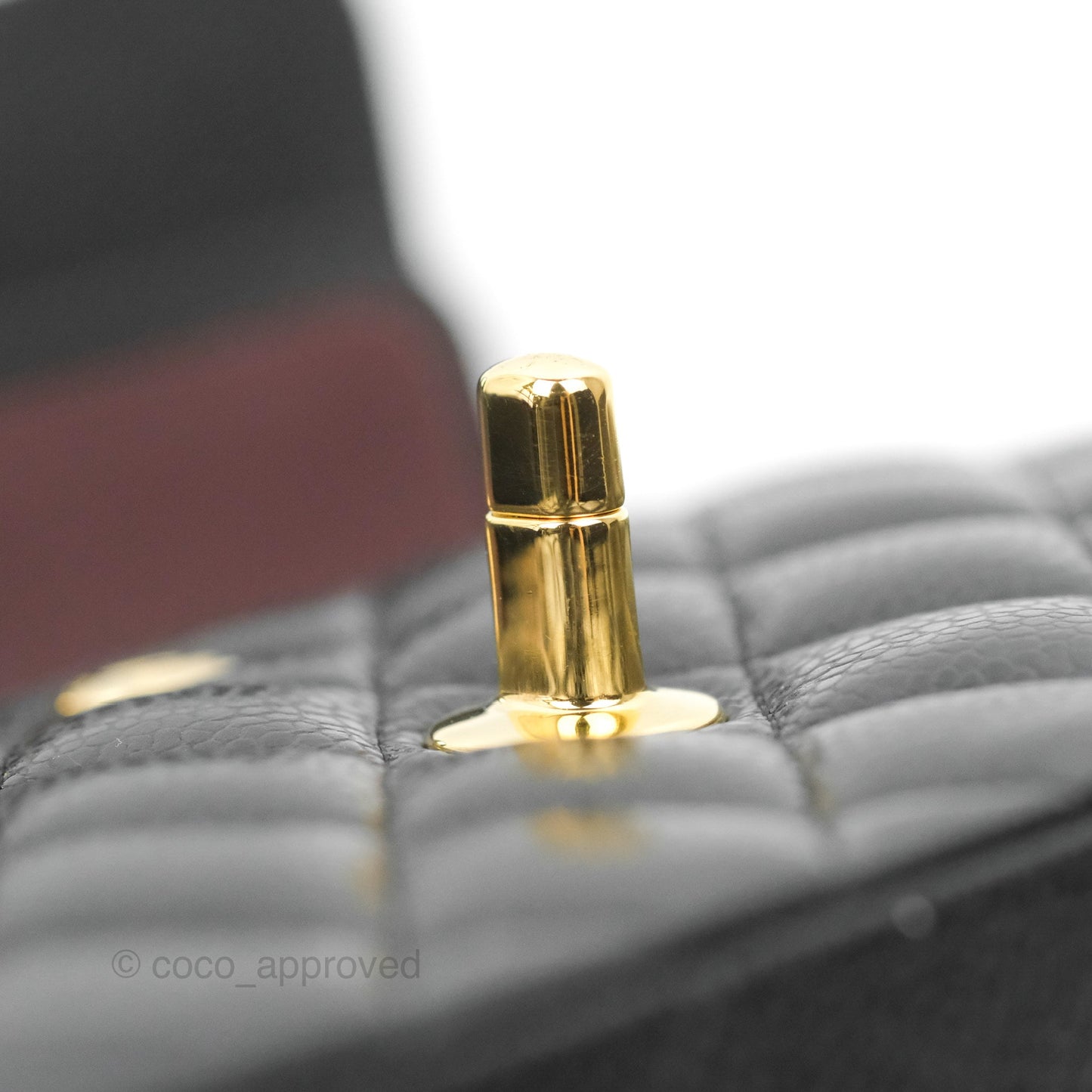 Chanel Small Classic Quilted Flap Black Caviar Gold Hardware