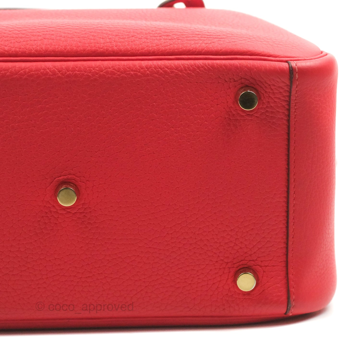 Hermès Lindy 26 Rouge de Coeur Clemence Gold Hardware