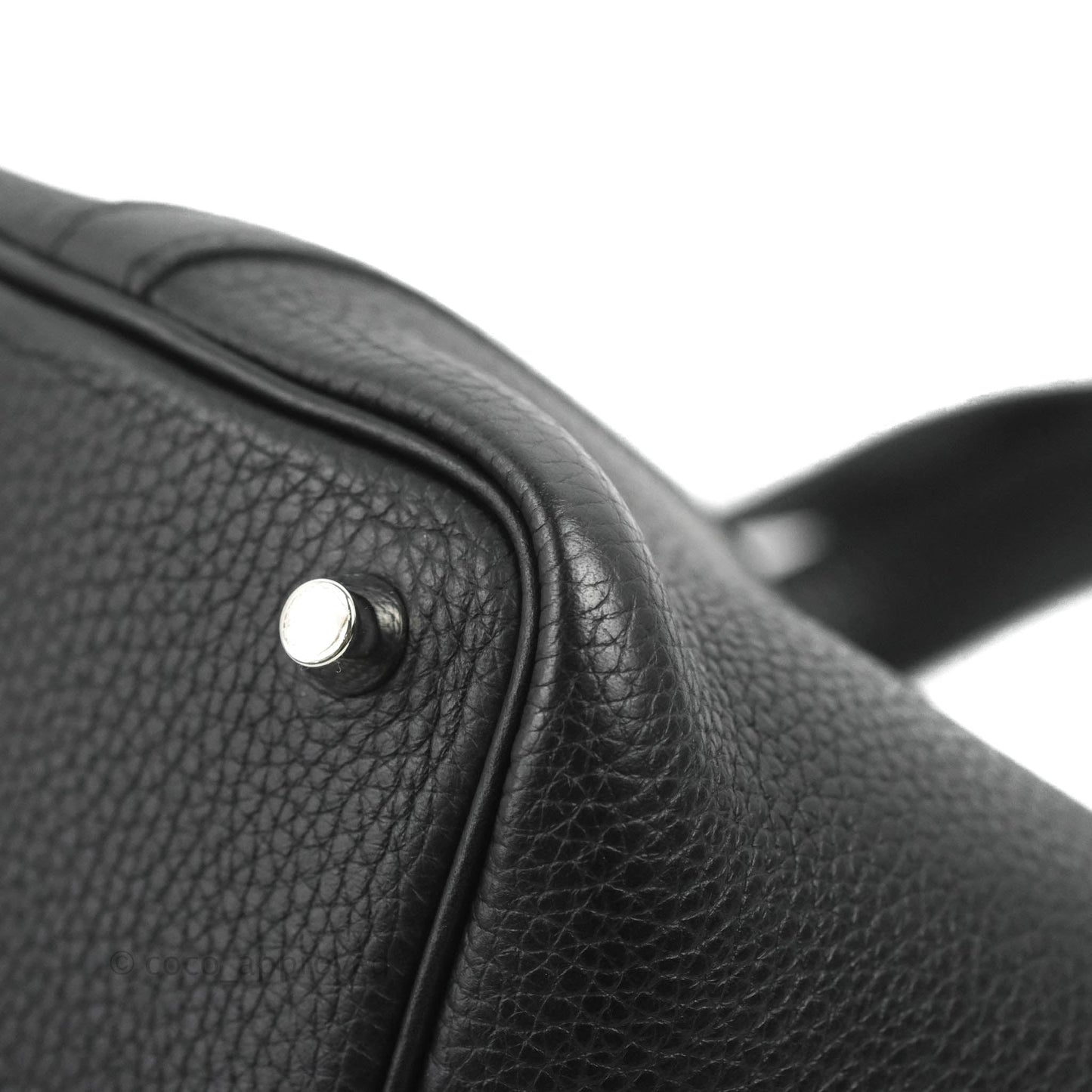 Hermès Picotin Lock 18 PM Black Taurillon Clemence Palladium Hardware