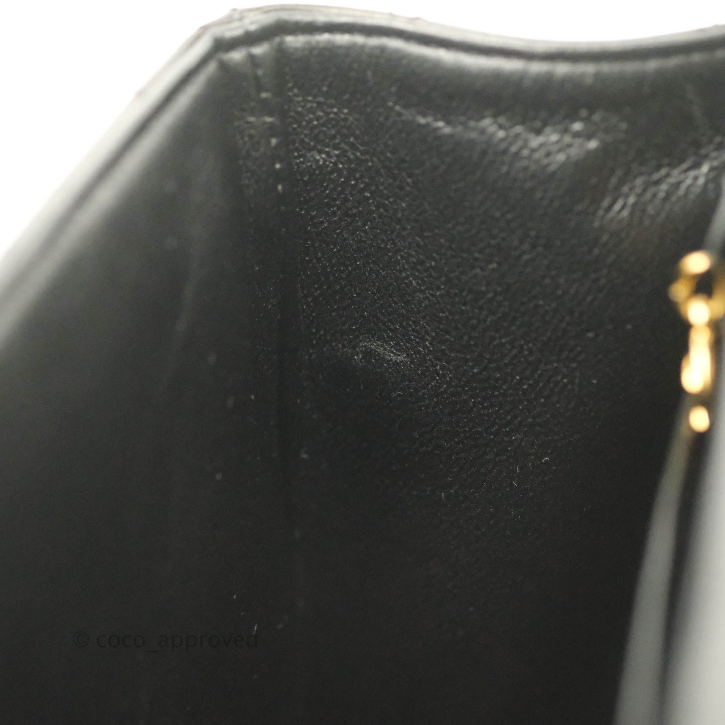 Chanel Vintage Jumbo Single Flap Black Lambskin 24K Gold Hardware