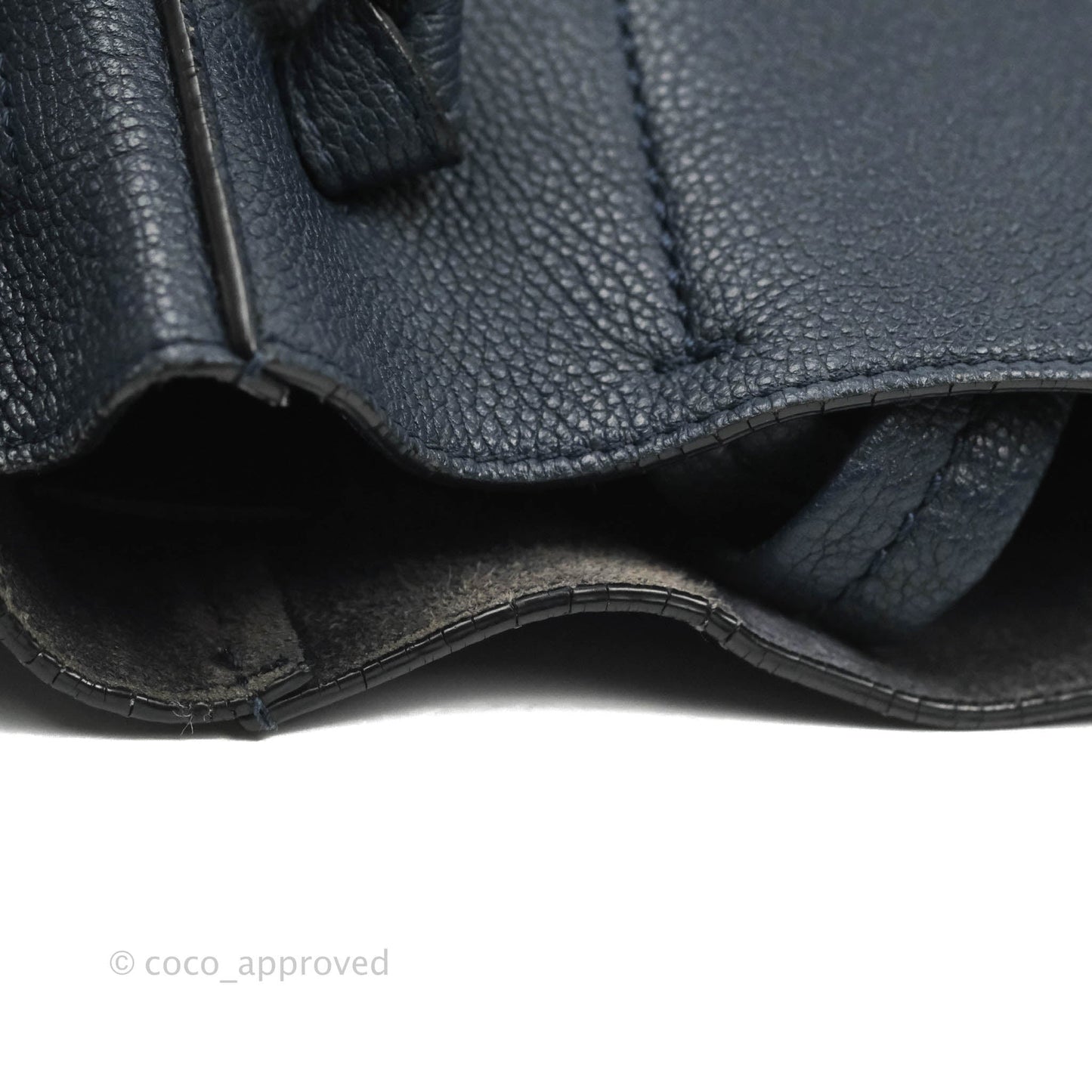 Celine Small Cabas Phantom Soft Grained Calfskin Dark Navy