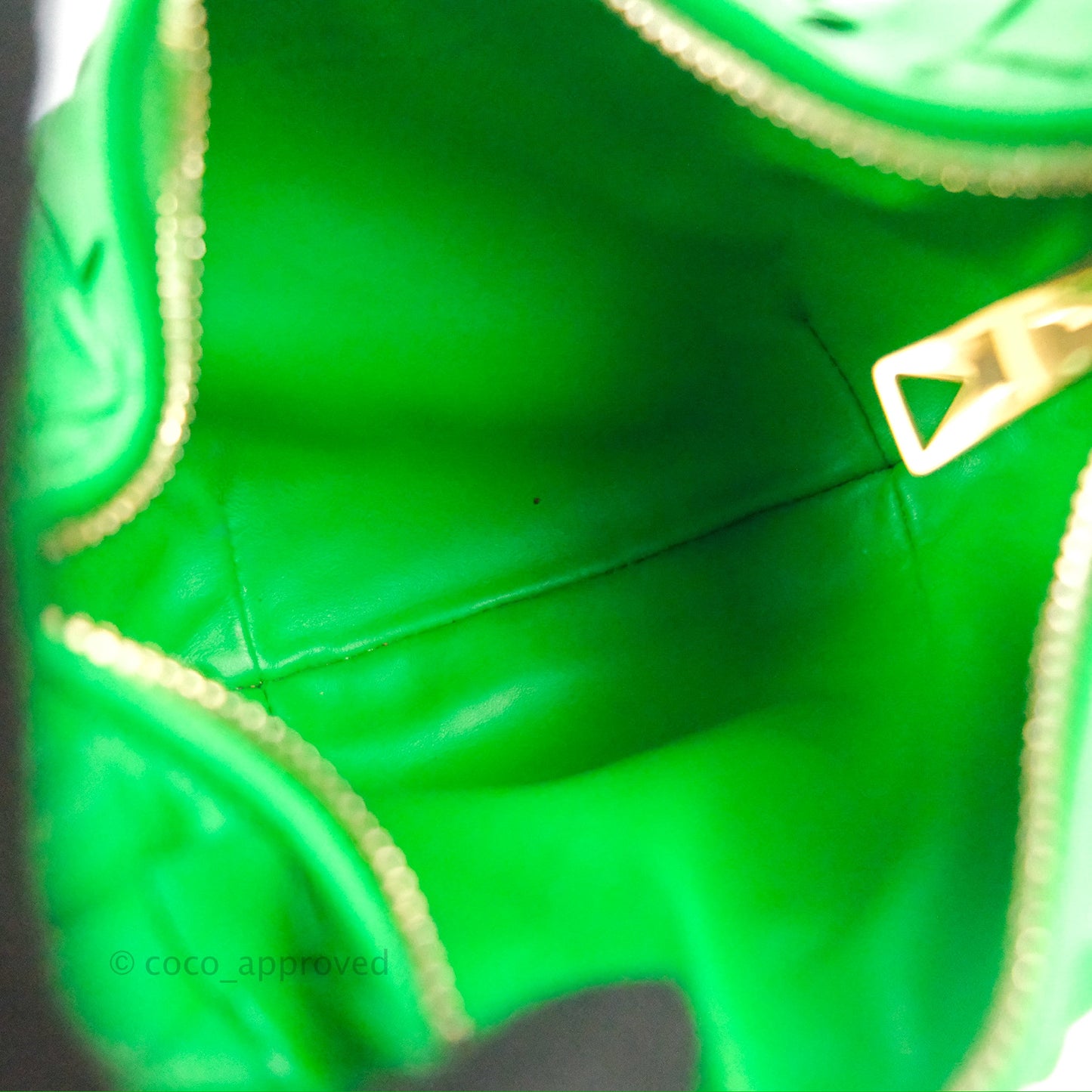 Bottega Veneta Mini Jodie Bag Green Intrecciato Lambskin