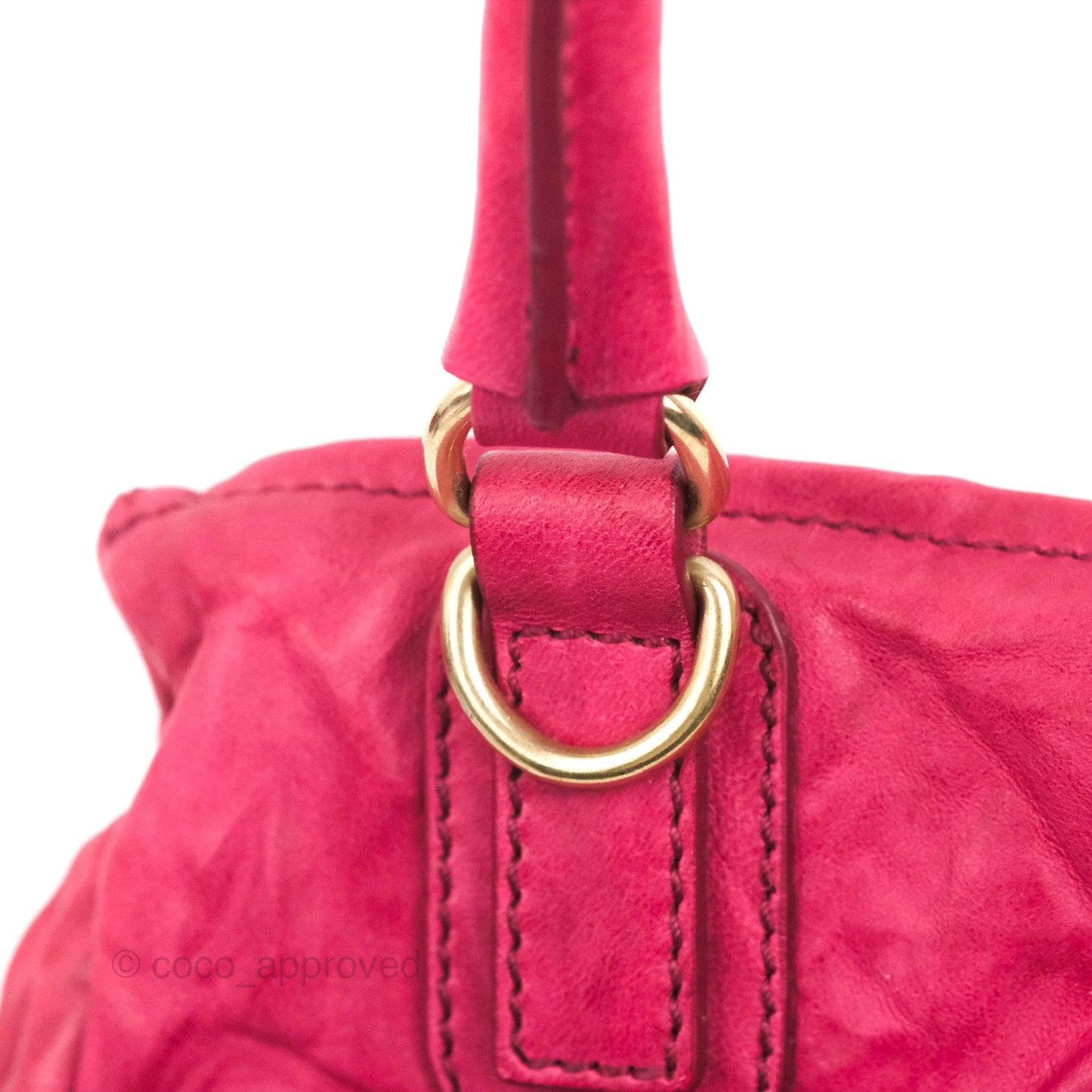Givenchy Pandora Bag Dark Pink Crinkled Leather