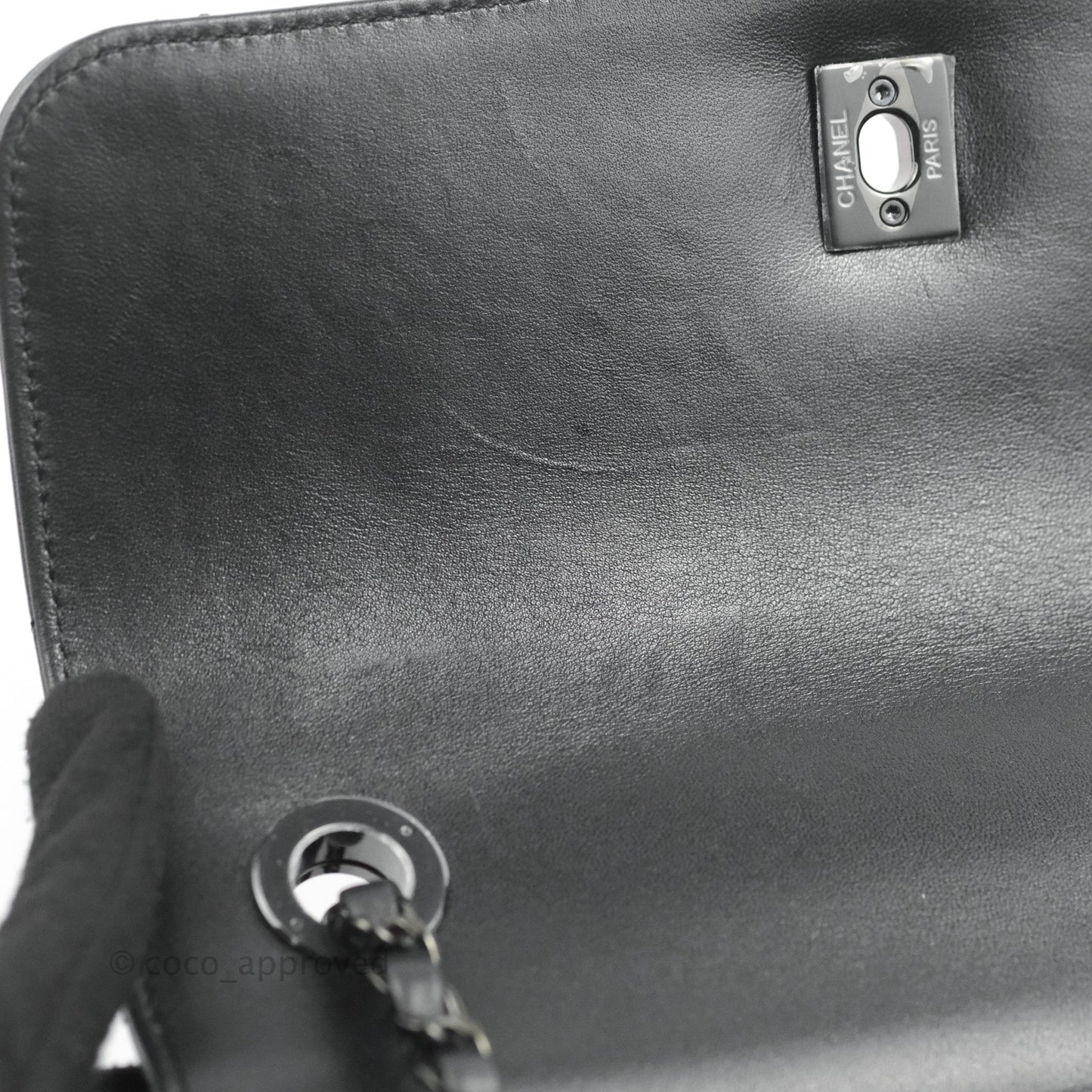 Chanel Trendy CC Small So Black Lambskin