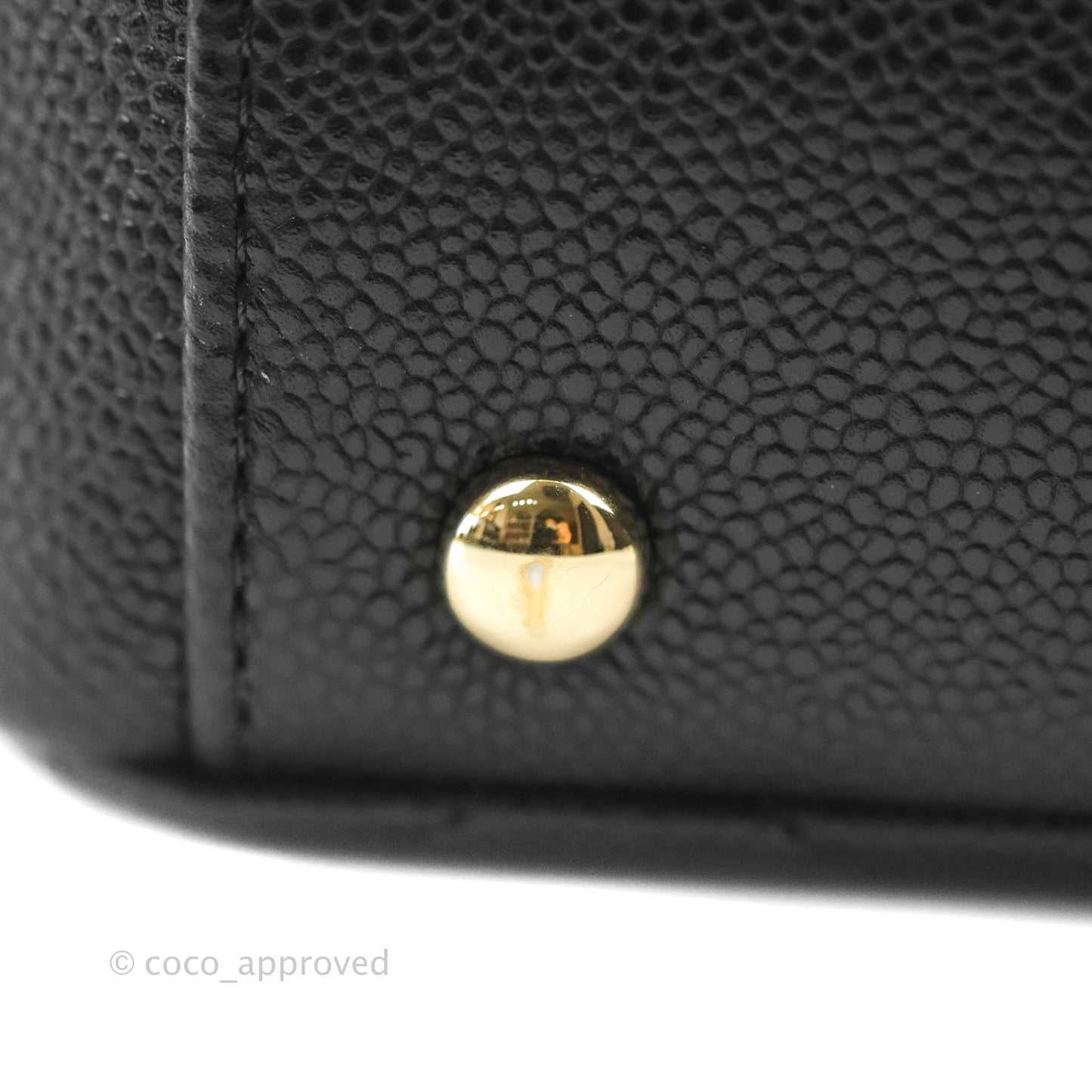 Chanel Quilted Small Business Affinity Flap Black Caviar Gold Hardware