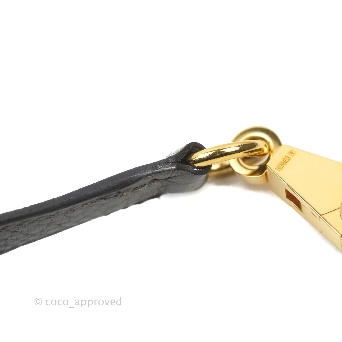 Hermès Kelly 35 Retourne Etain Clemence Gold Hardware