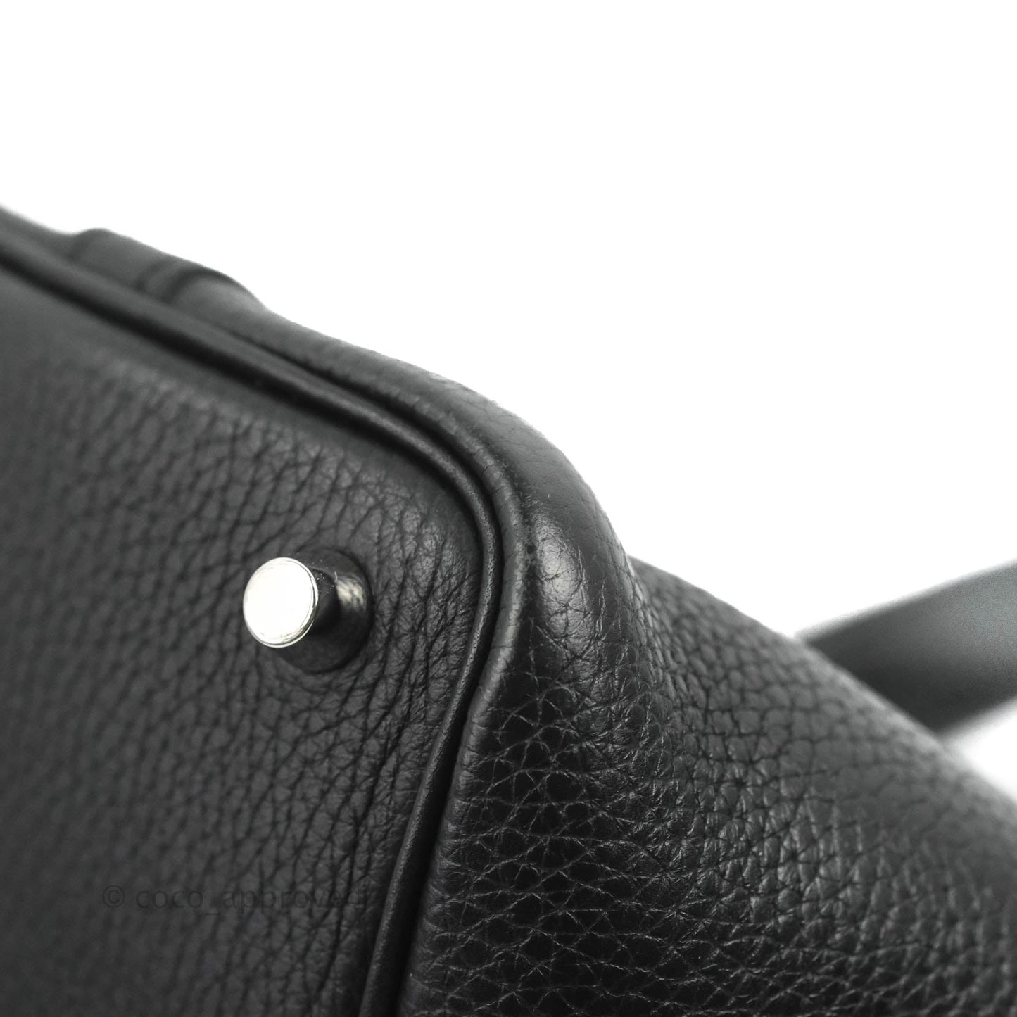 Hermès Picotin Lock 18 PM Black Taurillon Clemence Palladium Hardware
